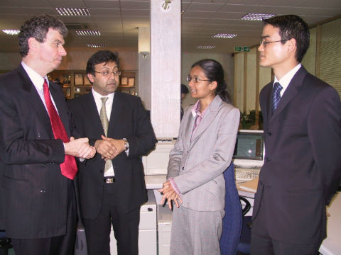 ICAEW President Visit in 2004